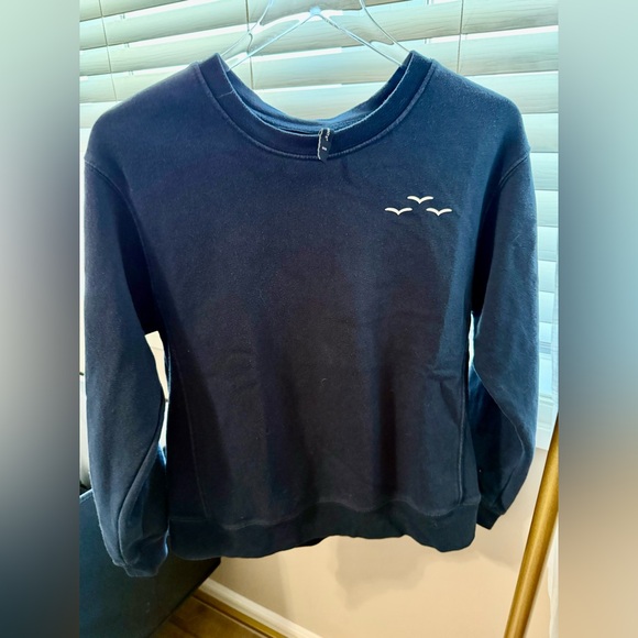 LAZYPANTS PREMIUM LUXE SCUBA CREWNECK SWEATSHIRT IN DARK BLUE SZ M - Picture 2 of 8
